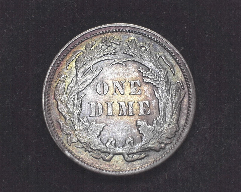 1891 Liberty Seated Dime XF - US Coin