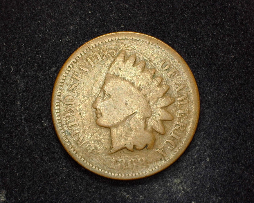 1868 Indian Head Penny/Cent G Scratches - US Coin