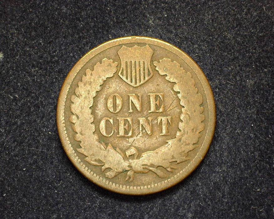 1873 Closed 3 Indian Head Penny/Cent G - US Coin