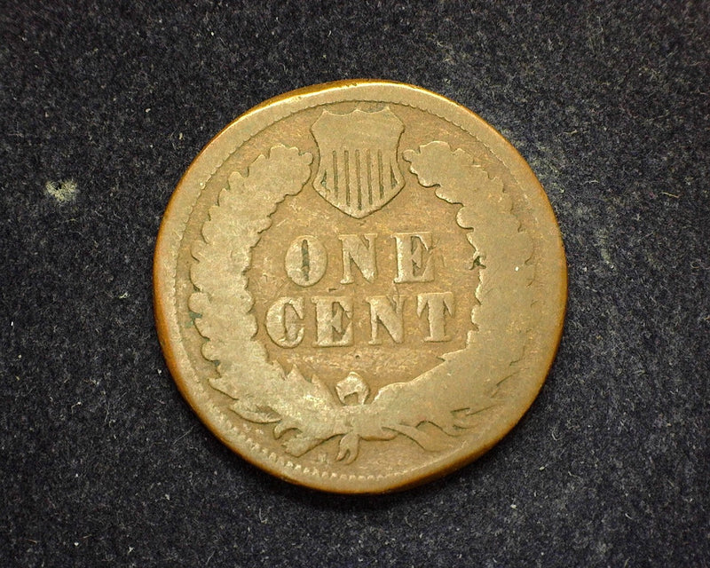 1873 Open 3 Indian Head Penny/Cent G - US Coin