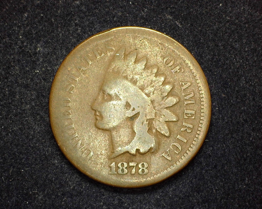 1878 Indian Head Penny/Cent G - US Coin