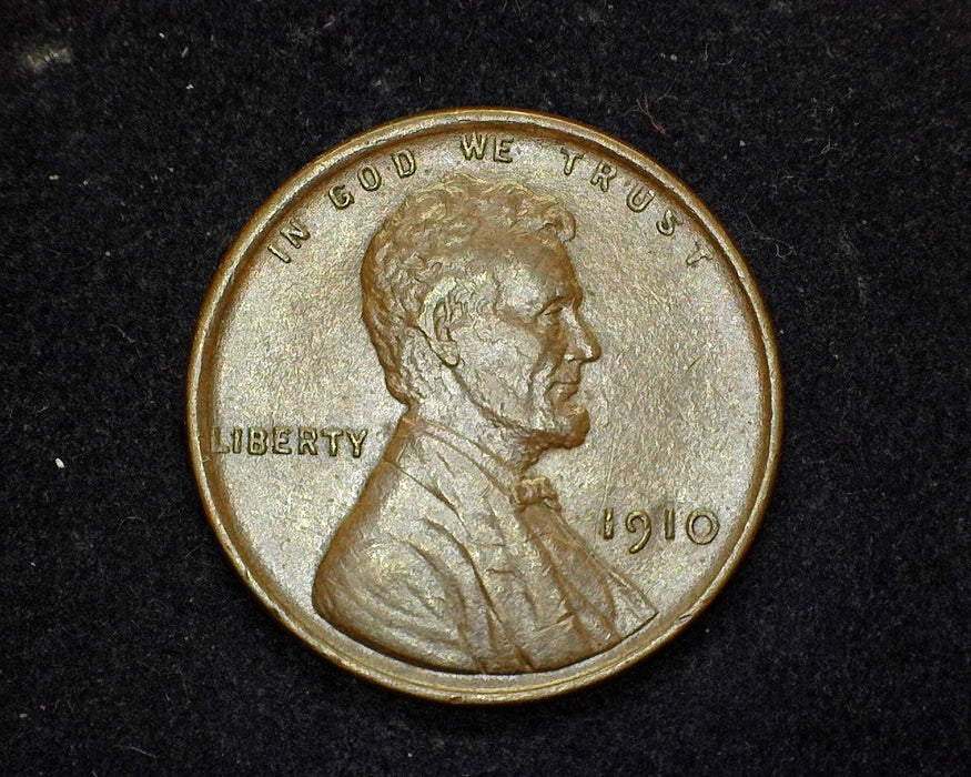 1910 Lincoln Wheat Penny/Cent AU - US Coin