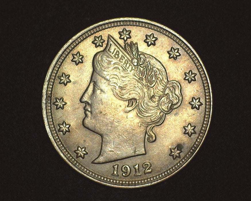 1912 Liberty Head Nickel AU - US Coin