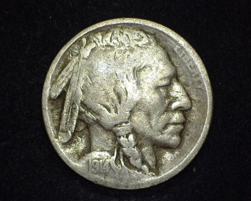 1914 S Buffalo Nickel F - US Coin