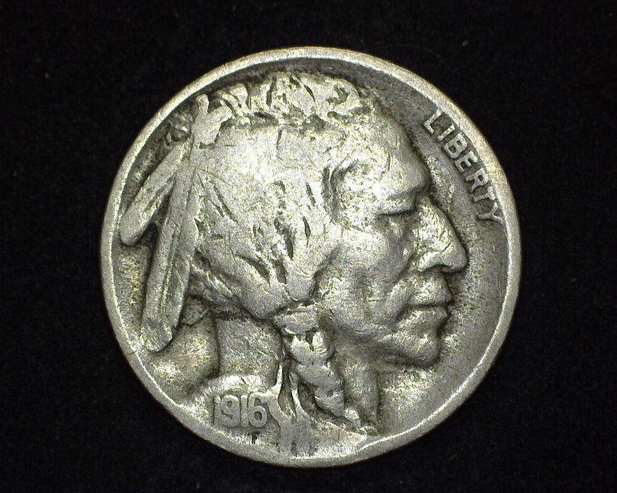 1916 S Buffalo Nickel G - US Coin