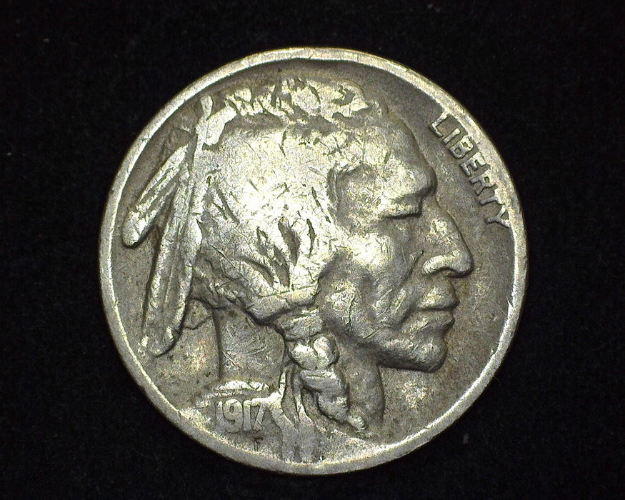 1917 S Buffalo Nickel VG - US Coin