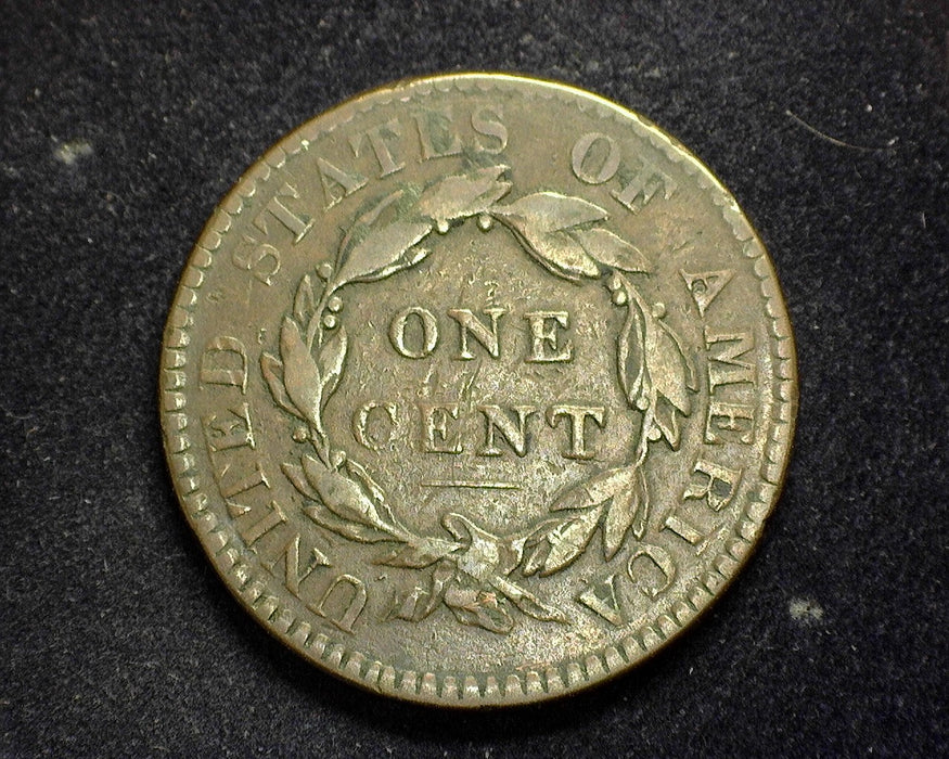 1820 Large Date Classic Cent F - US Coin