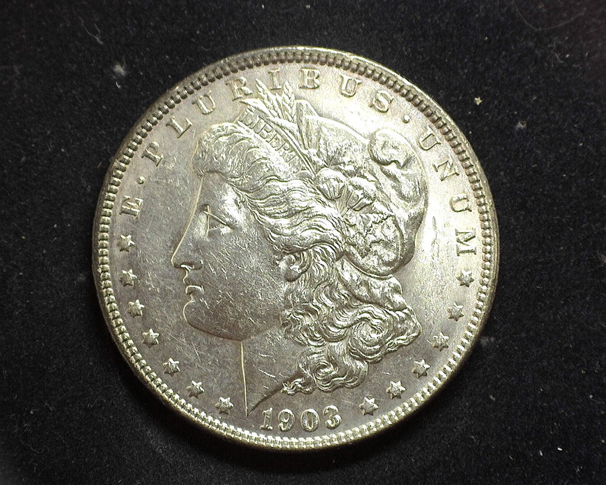 1903 Morgan Dollar Cleaned Uncirculated - US Coin