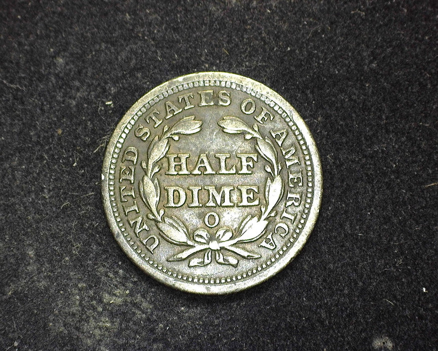 1856 O Liberty Seated Half Dime XF - US Coin
