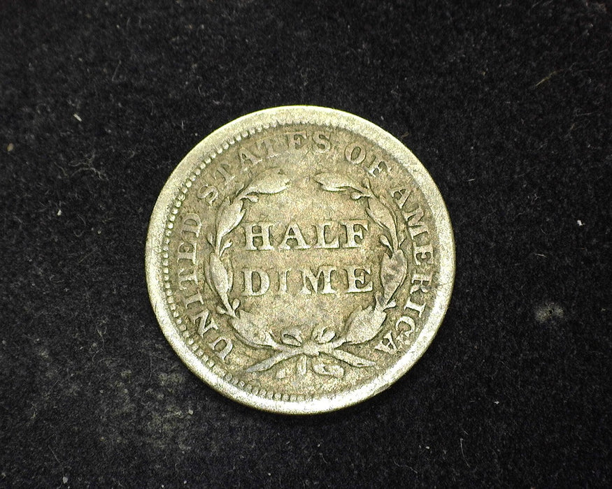 1857 Liberty Seated Half Dime G - US Coin