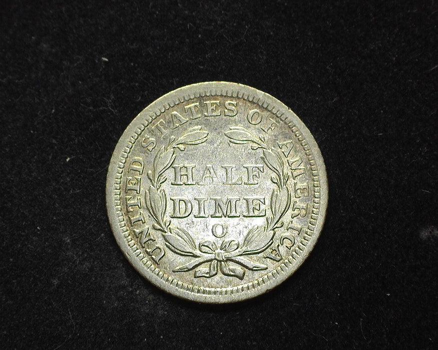 1859 O Liberty Seated Half Dime F - US Coin