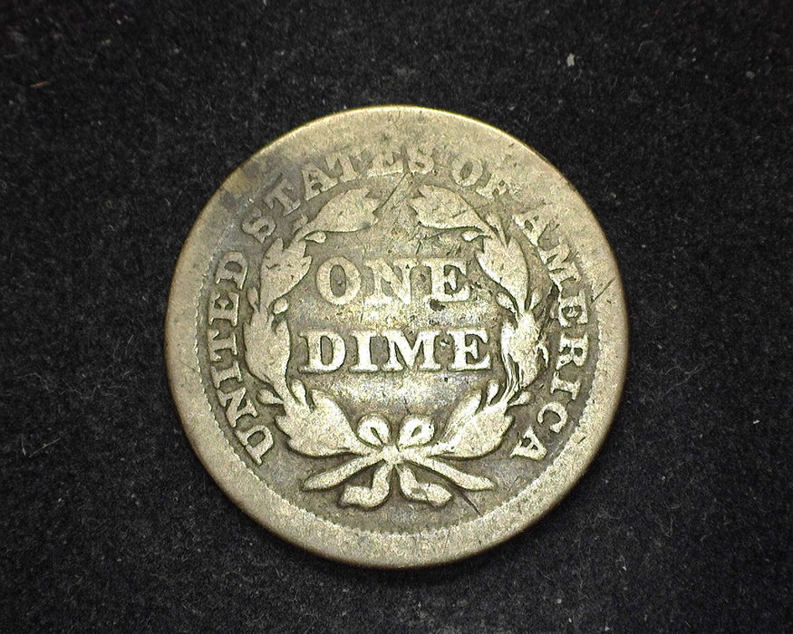 1853 Arrows Liberty Seated Dime G - US Coin