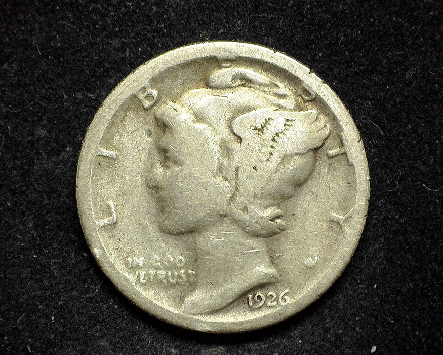 1926 S Mercury Dime VG - US Coin