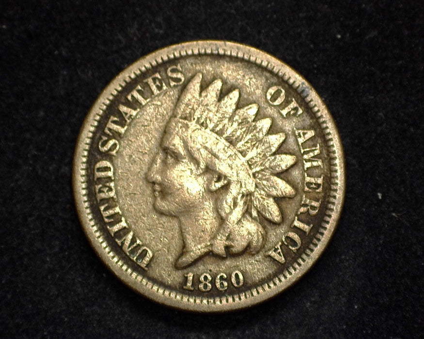 1860 Indian Head Penny/Cent VG - US Coin