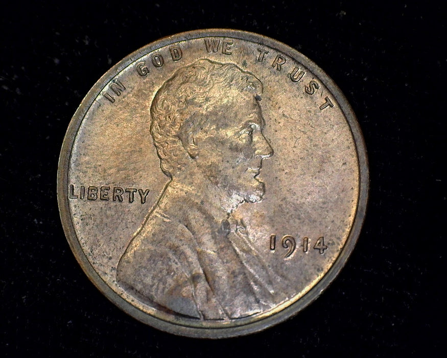 1914 Lincoln Wheat Cent BU Few spots - US Coin