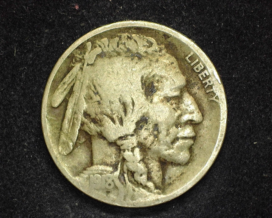 1918 D Buffalo Nickel VG/F - US Coin