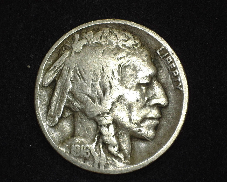 1916 D Buffalo Nickel VG - US Coin