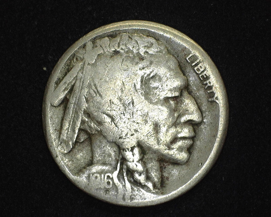 1916 S Buffalo Nickel VG/F - US Coin