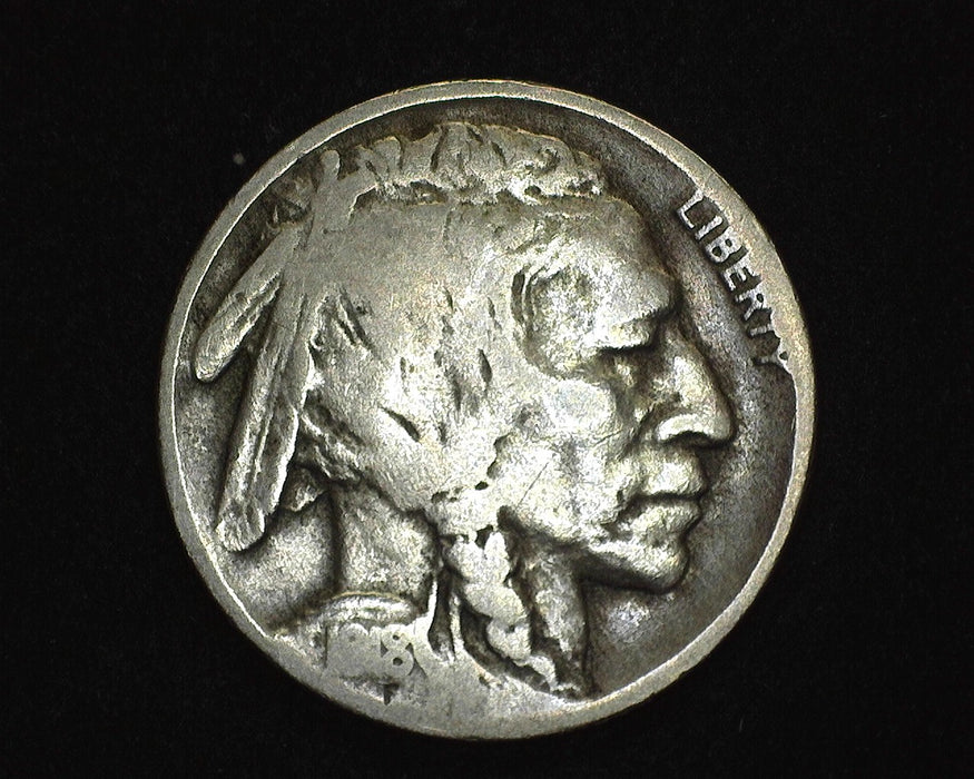 1918 D Buffalo Nickel VG - US Coin