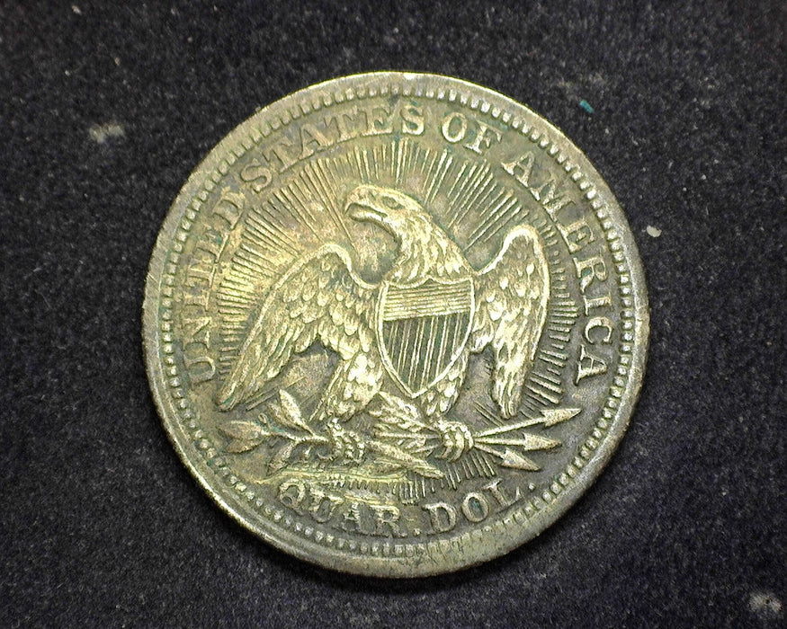 1853 Arrows and Rays Liberty Seated Quarter VF/XF - US Coin