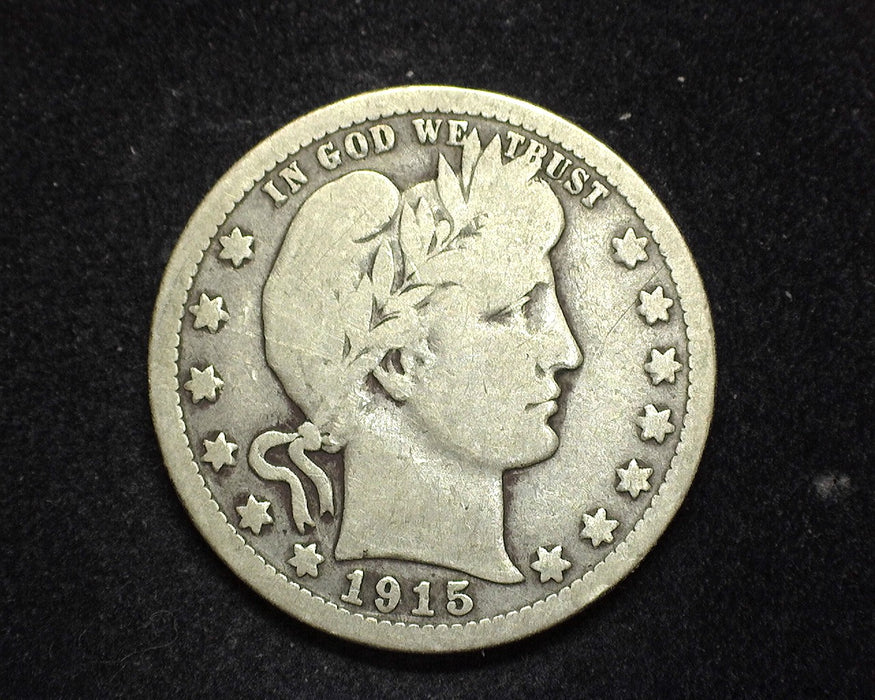 1915 Barber Quarter VG - US Coin