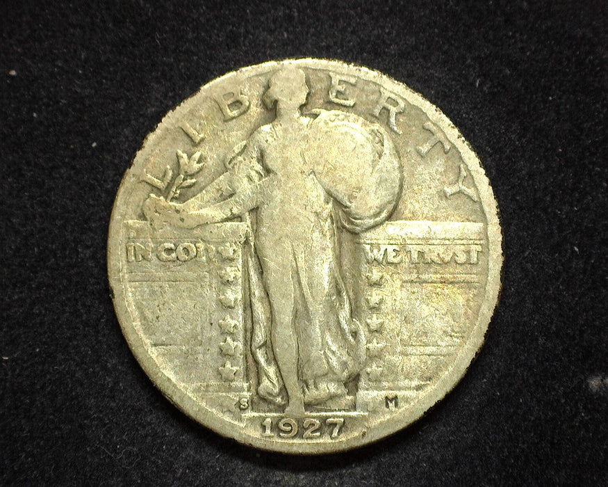 1927 S Standing Liberty Quarter VG - US Coin