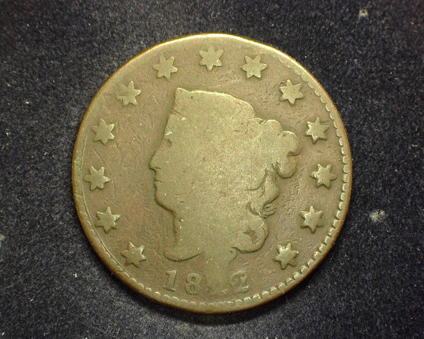 1822 Large Cent Coronet G Gash - US Coin