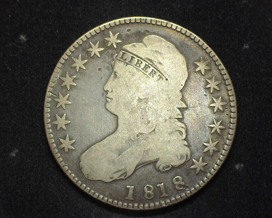 1818 Capped Bust Half Dollar VG - US Coin