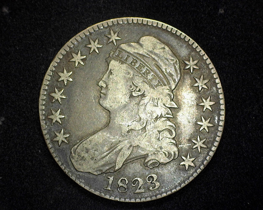 1823 Capped Bust Half Dollar VF Normal - US Coin