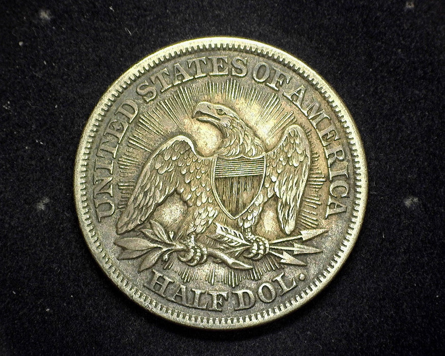 1853 Arrows & Rays Seated Liberty Half Dollar XF - US Coin