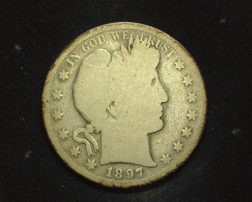 1897 S Barber Half Dollar AG - US Coin