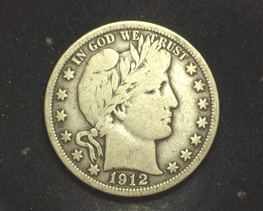 1912 Barber Half Dollar VG/F - US Coin