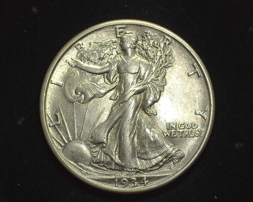 1934 Liberty Walking Half Dollar AU - US Coin