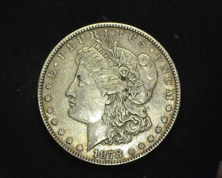 1878 7F Morgan Dollar XF - US Coin