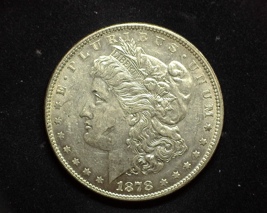 1878 7/8 Strong Morgan Dollar AU - US Coin