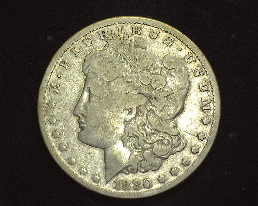 1880 CC Morgan Dollar F - US Coin