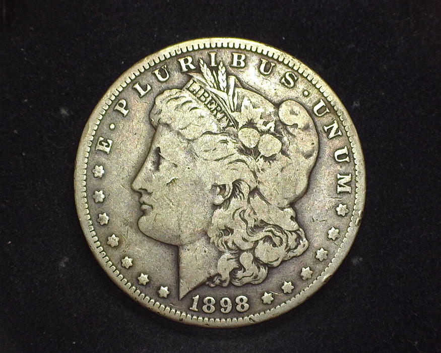 1898 S Morgan Dollar VG - US Coin