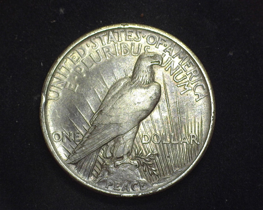 1921 Peace Dollar VF Rim hit - US Coin