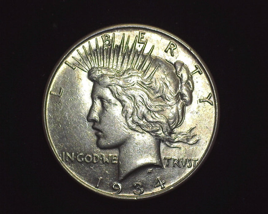 1934 Peace Dollar UNC - US Coin