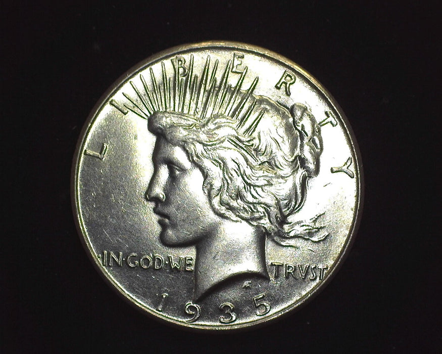 1935 Peace Dollar BU MS64 - US Coin