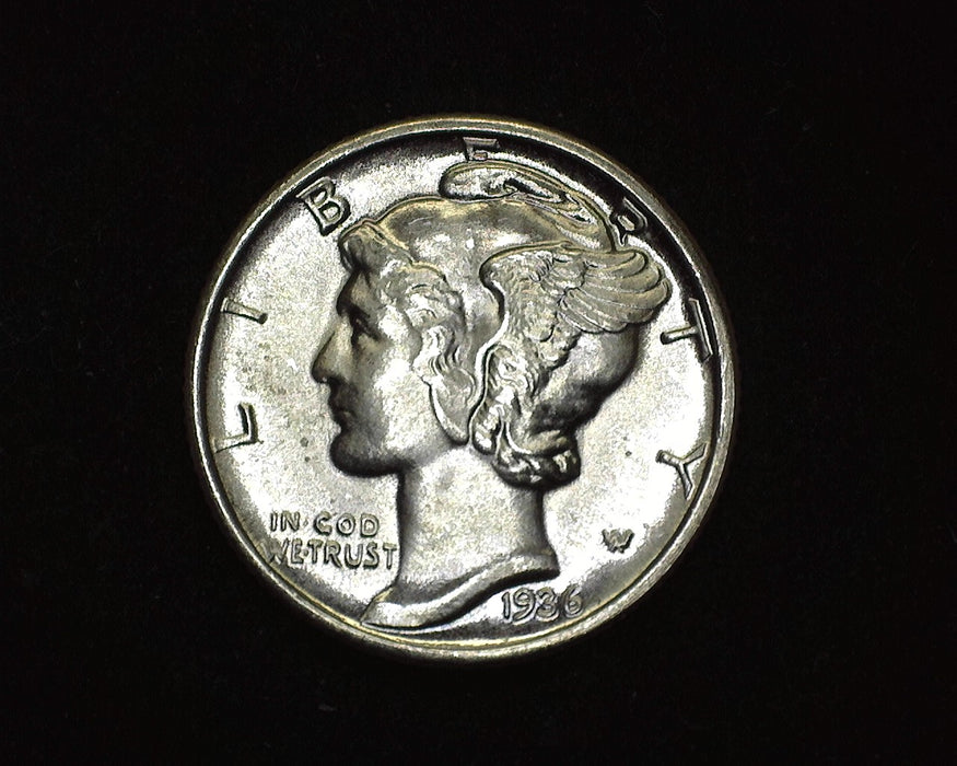 1936 Mercury Dime BU Gem! - US Coin