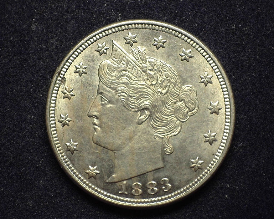 1883 Liberty Head Nickel BU No Cents - US Coin