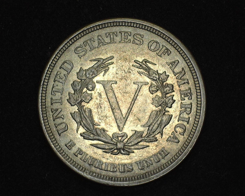 1883 Liberty Head Nickel AU No Cents - US Coin