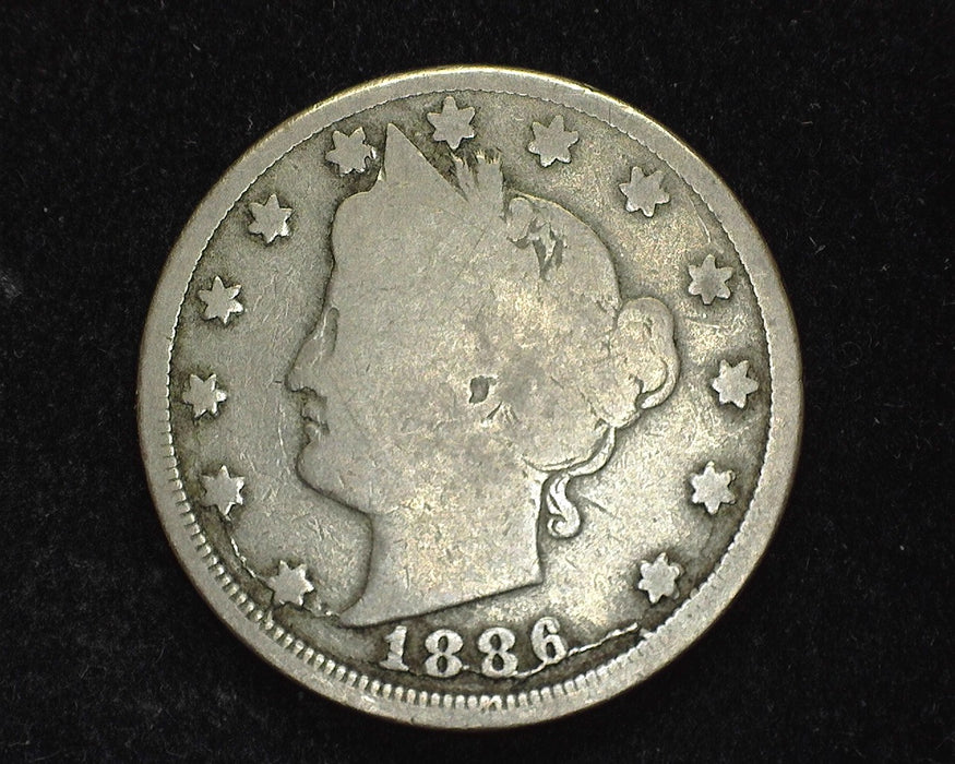 1886 Liberty Head Nickel G - US Coin