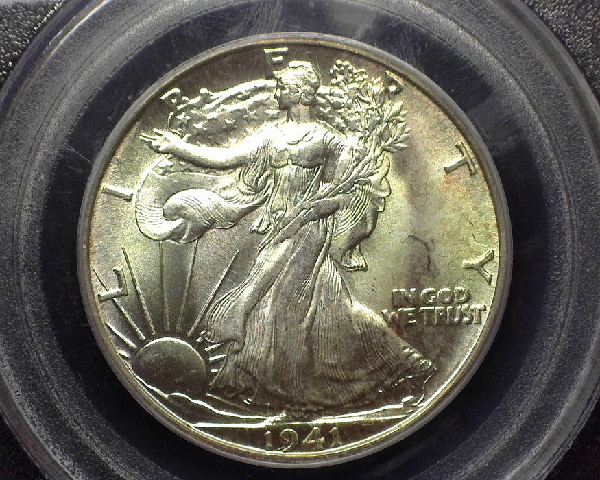 1941 D Walking Liberty Half Dollar PCGS MS64 - US Coin