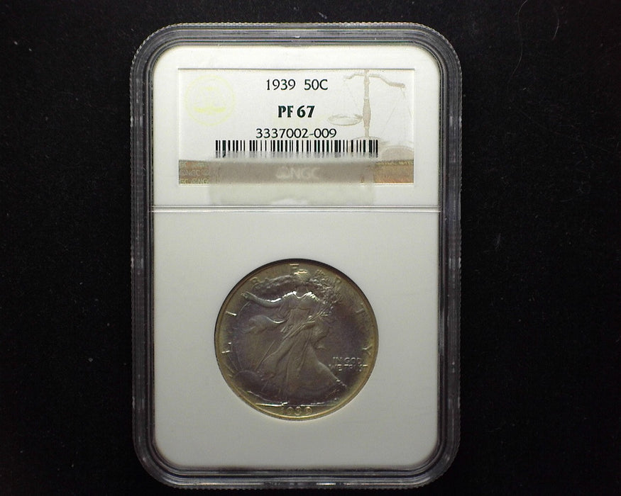 1939 Walking Liberty Half Dollar NGC PF67 - US Coin