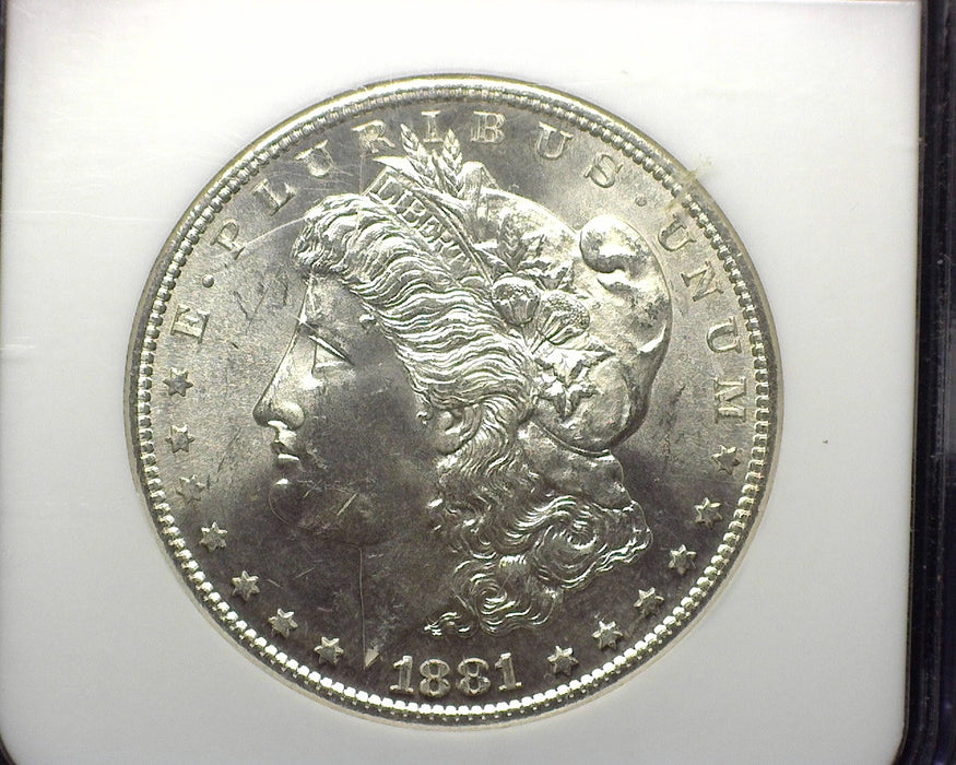 1881 Morgan Silver Dollar NGC MS65 - US Coin