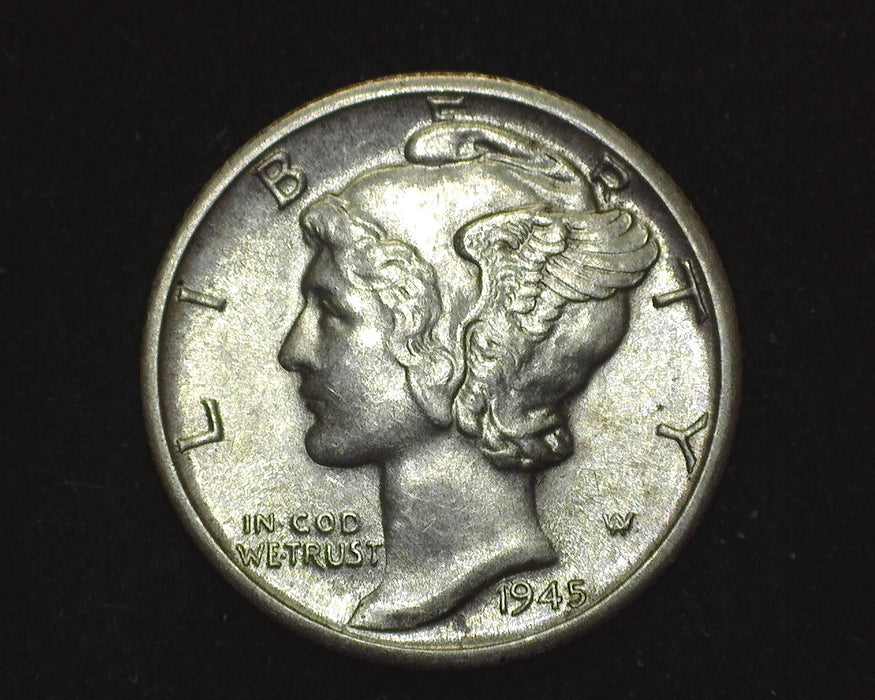 1945 D Mercury Dime BU - US Coin