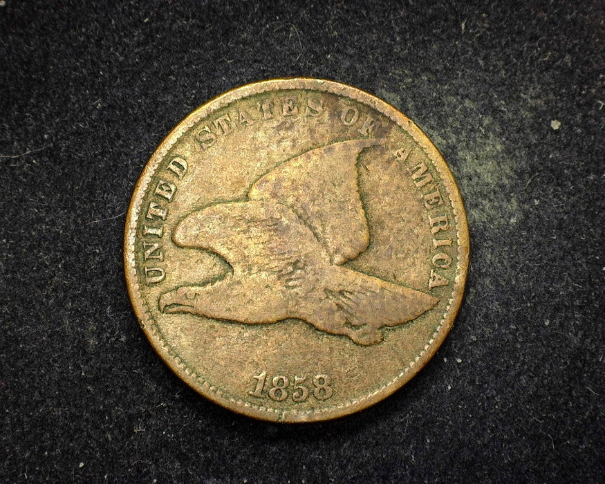 1858 Small letters Flying Eagle Penny/Cent G - US Coin