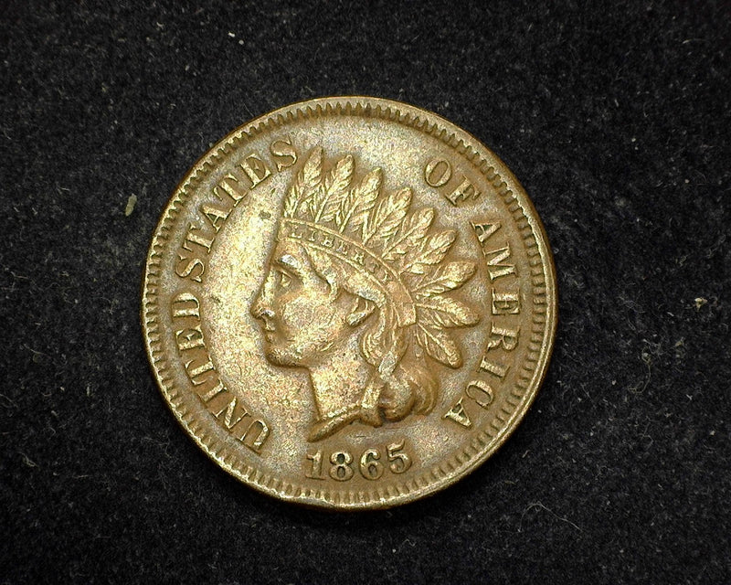 1865 Indian Head Penny/Cent VF/XF - US Coin
